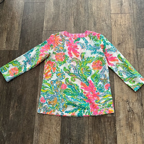 Lilly Pulitzer Amelia Island Tunic in Casa Marina S - Picture 3 of 9